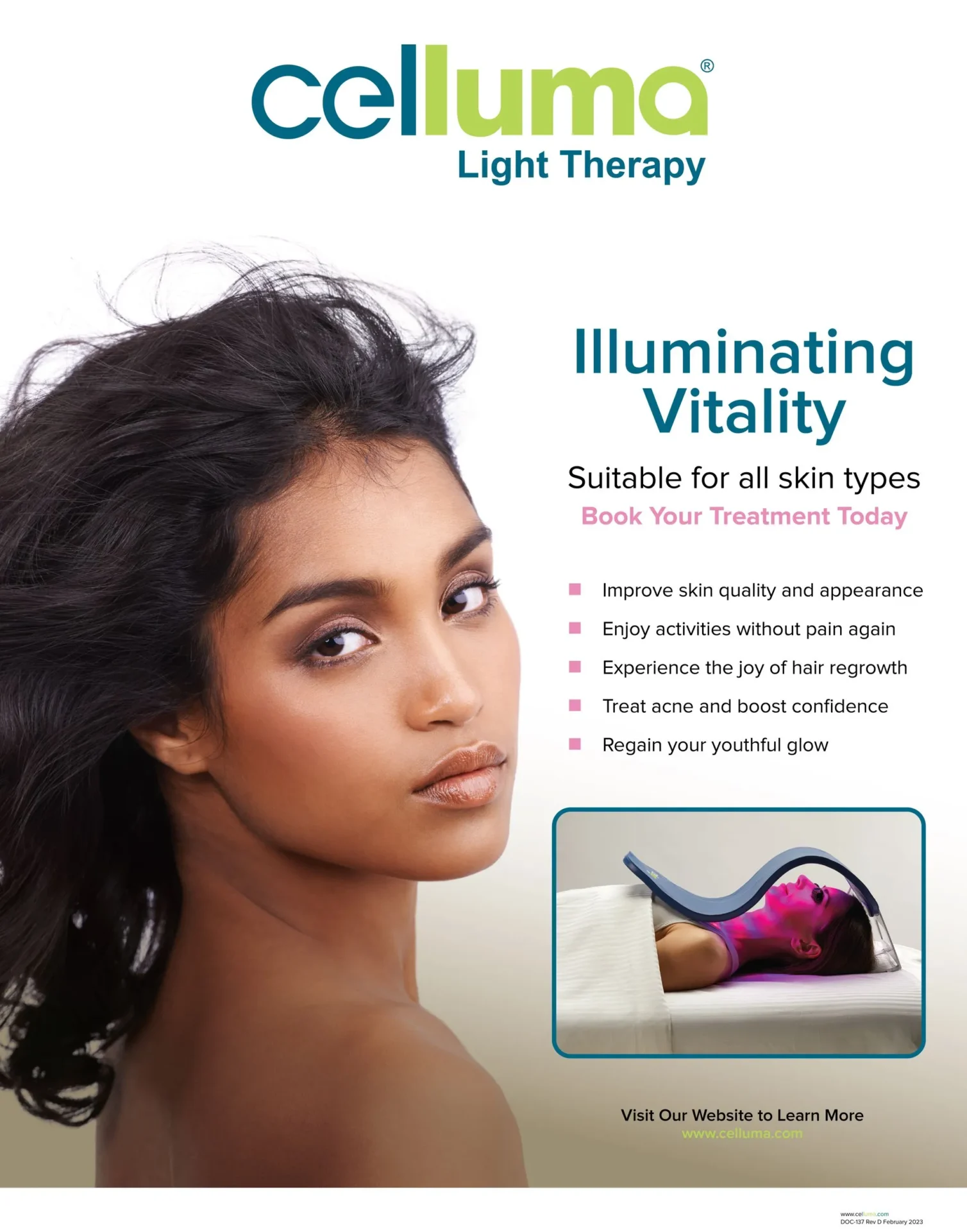 Celluma light therapy: illuminating vitality.